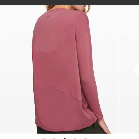 Lululemon Back In Action Long Sleeve - Picture 2 of 6